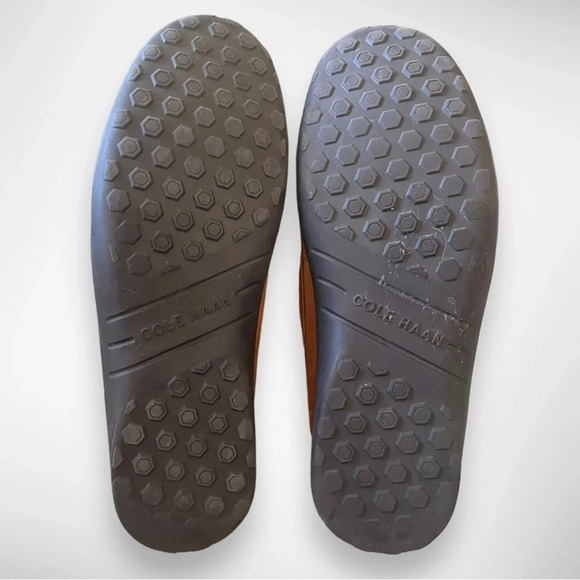 COLE HAAN Men's New Harbor 2 Boat Shoes‎ British Tan Size 9M | EUC - Picture 5 of 8